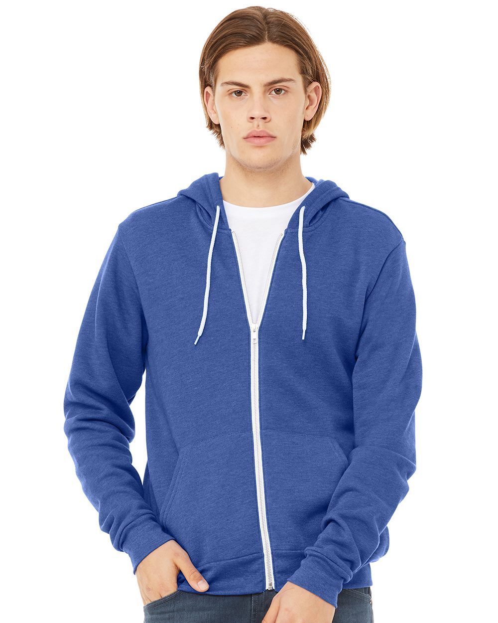 Bella + Canvas - Unisex Sponge Fleece Full-Zip Hoodie - 3739